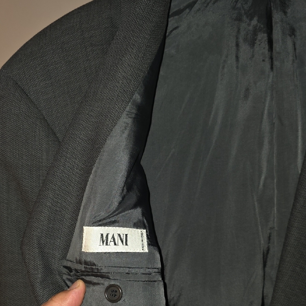 Mani By Armani Grey Blazer